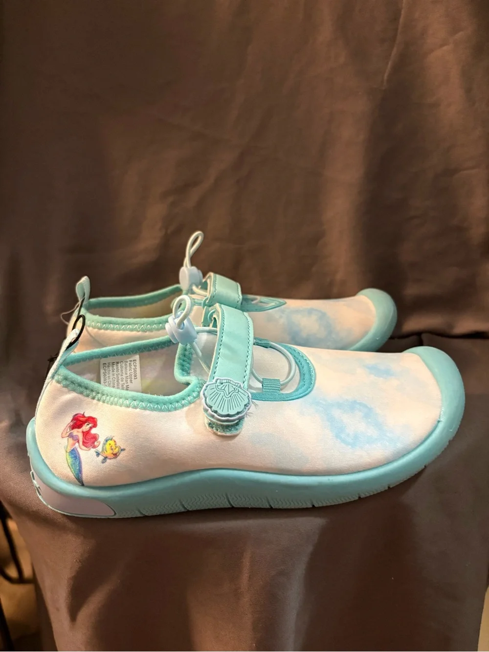 Kids' Light Blue Mermaid Mary Jane Water Shoes New without tag sku FDB